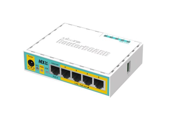 MIKROTIK RB750UPR2 POE LITE 5ETH S/FUENT