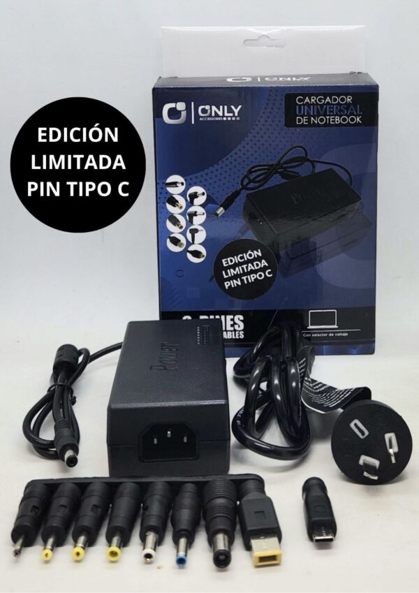 CARGADOR UNIV NOT ONLY YOGA/LENOV/TIPO C