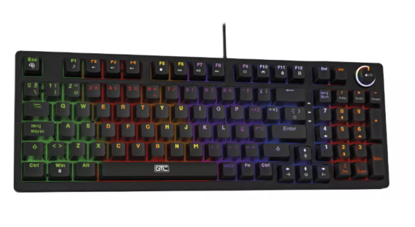 TECLADO GTC GAMER MECANICO 80%  KGG-012