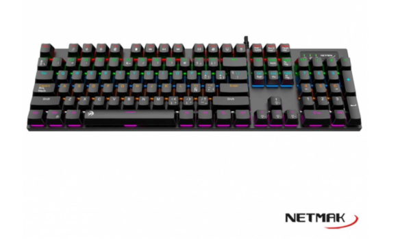 TECLADO NETMAK MECANICO 100% NM-ALLIANCE